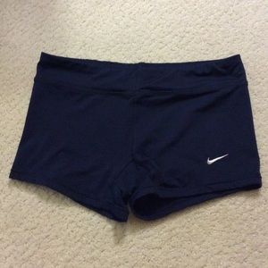 Nike Dri-fit spandex shorts - navy blue