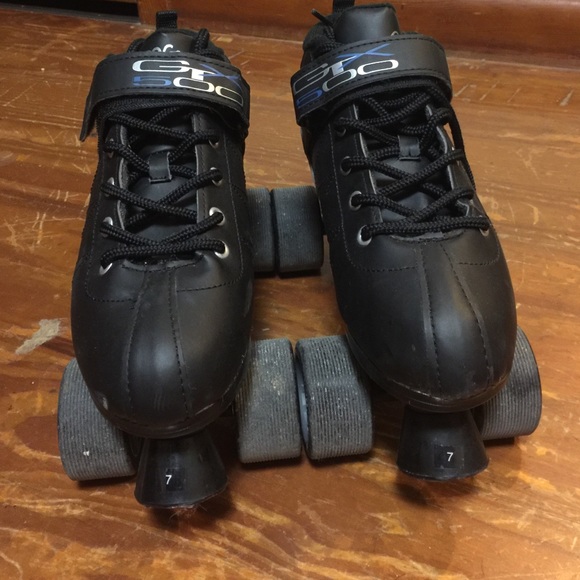 Roller derby skates!