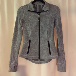 Lululemon grey jacket Size 4