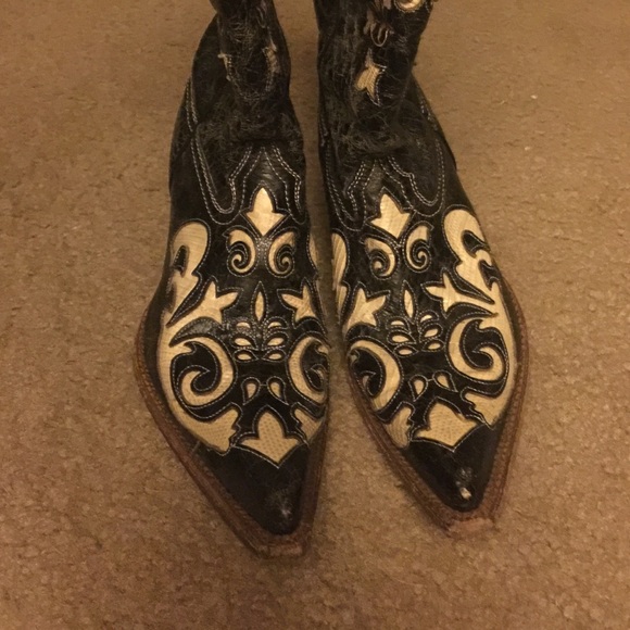 💋SALE💋 Gorgeous Vintage Cowgirl Boots - Picture 2 of 3