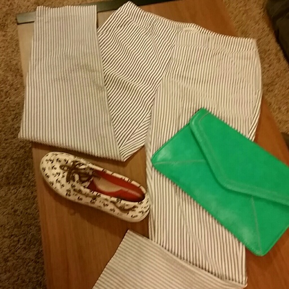 Cotton ankle pants - Picture 1 of 3