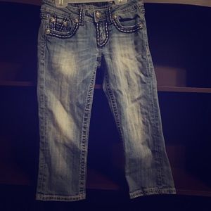 Size 26 miss me capris