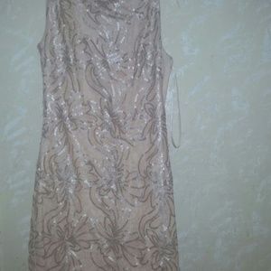 Ralph Lauren Sequin Blush Dress cocktail dress