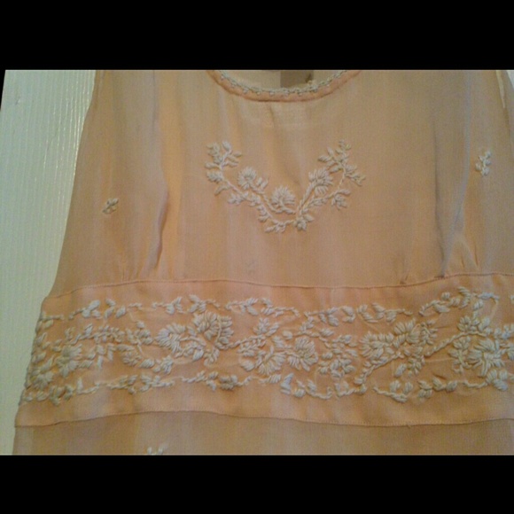 Pink sheer tank top - Picture 2 of 3