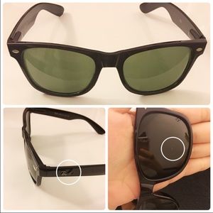 Rayban Black Framed Sunglasses