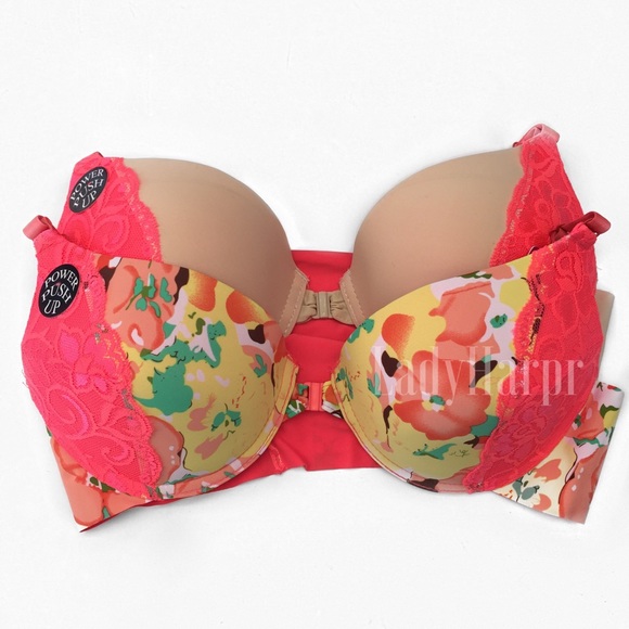 2 Racerback Push-Up Bras