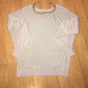 Oversized long sweater