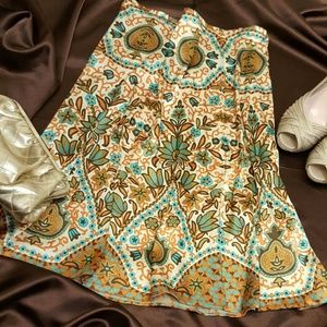 Silk skirt by nickoles miller one of a kind as new