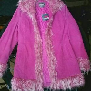 Pink coat