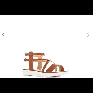Just Fab Cognac Just Fab sandals