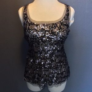 Forever 21 Juniors Plus Size Sequin Sheer Top 2X