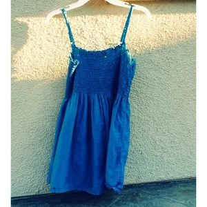 Turquoise Strap Top/dress