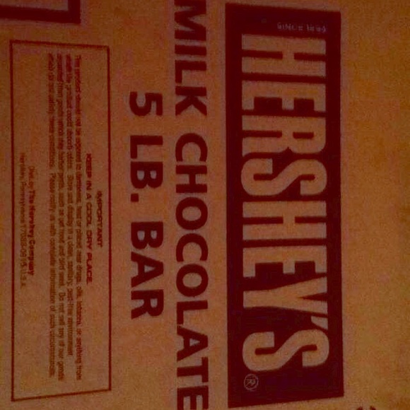 Chocolate harshey  candy candy bar that's 5 pounds - Picture 1 of 1