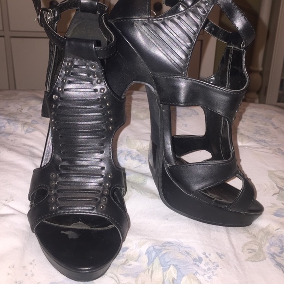 Black heels