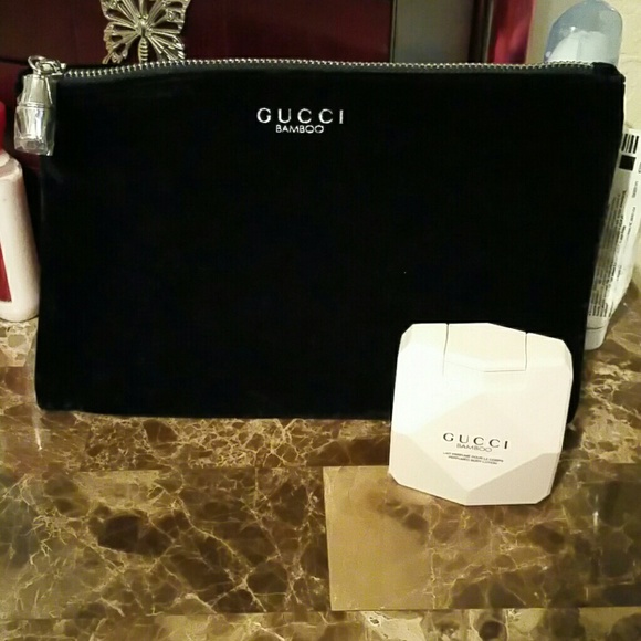 Guicci makeup bag and lotion #new#