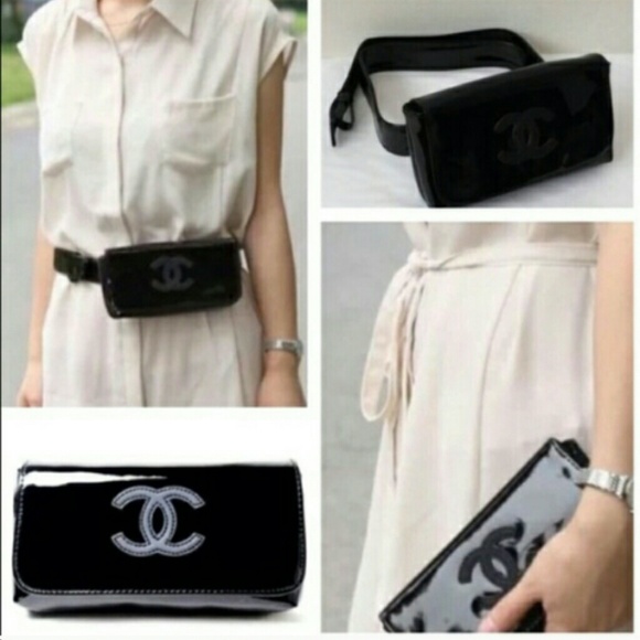 chanel waist pouch