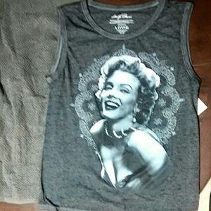 #9 NWT Marilyn Monroe Sleeveless T Shirt