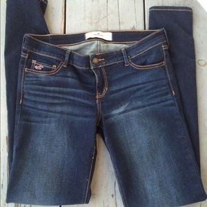 Hollister Dark Denim Skinny Jeggings