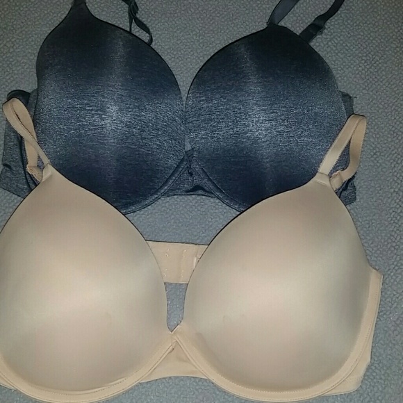 2-Pink push up bras bundle
