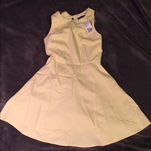 New Forever 21 Yellow skater dress💛