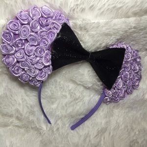 Floral Minnie ears handmade