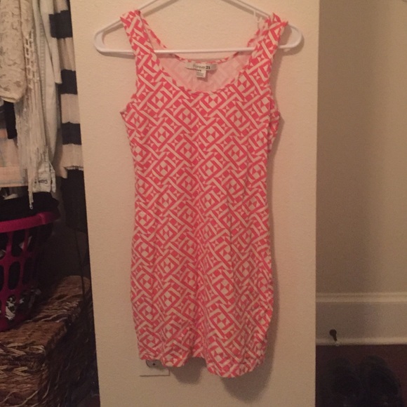 Abstract bodycon dress