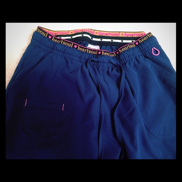 Blue scrub set