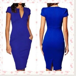 Sexy Plunge Dress 🔥