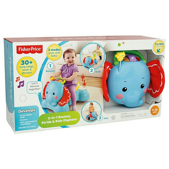 Fisher Price Elephant 3 in 1 Walker