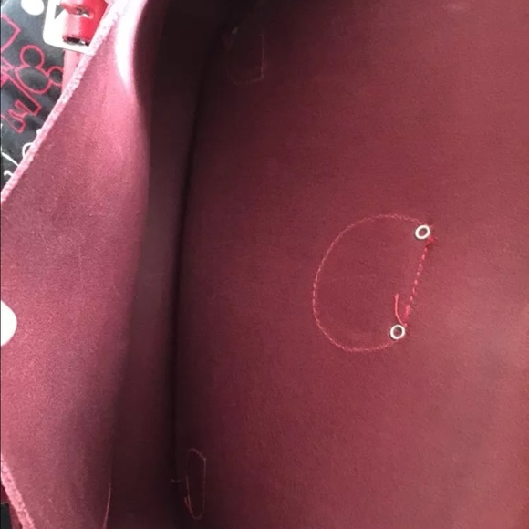 --SOLDCambridge Satchel backpack red 14" - Picture 3 of 4