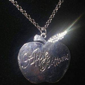 Necklace apple bottom....Item on Hold....