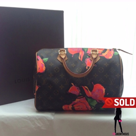 Louis Vuitton Handbags - ❌Sold Elsewhere❌Louis Vuitton Roses Speedy 30