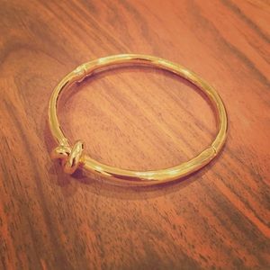 Gold Kate Spade Knot Bracelet