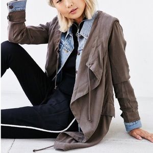 Asymmetrical Parka Urban Outfitters