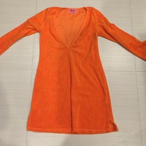 Juicy couture terry tunic/ coverup