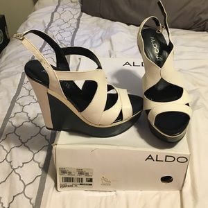 Aldo Leather Wedges