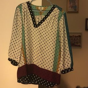 Patterned blouse