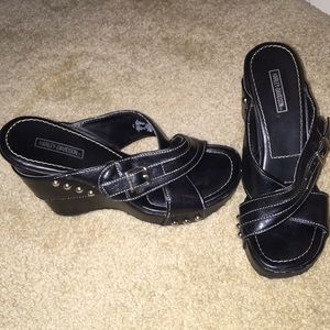 Harley Davidson wedge heels