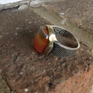 Jewelry - NATURAL AGATE 925 RING Jewelry - NATURAL AGATE 925 RING