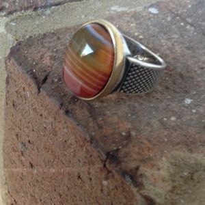 Jewelry - NATURAL AGATE 925 RING Jewelry - NATURAL AGATE 925 RING