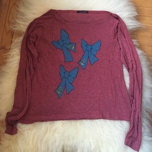 Wildfox Long Sleeve Top