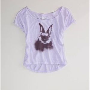 American Eagle Bunny Crop Top