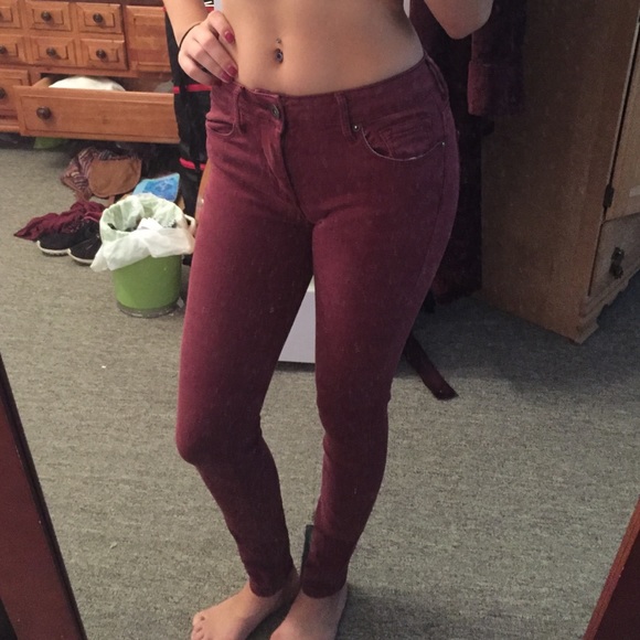 High rise skinniest bullhead black jeans