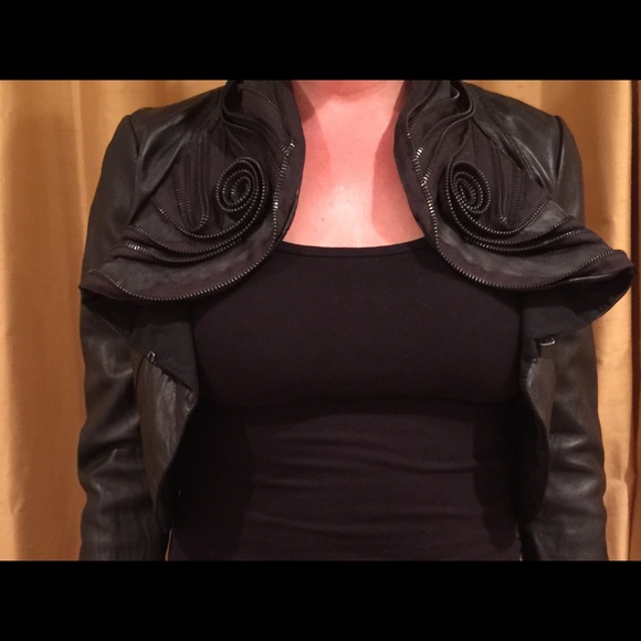 BCBG Max Azria Leather Jacket