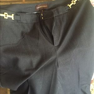 Dana Buchman dark indigo dress pants