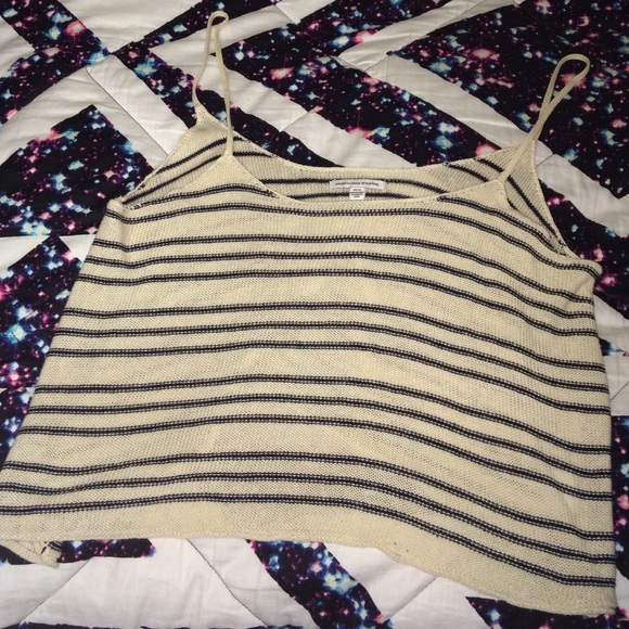 American Eagle Cropped Tank Top