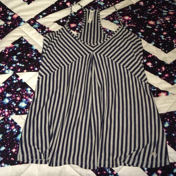 Aeropostale Vertical Striped Tank Top