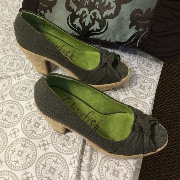 Blowfish Malibu Heels Wedges - Picture 3 of 4