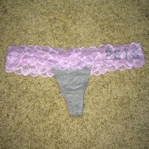 Vs pink thong