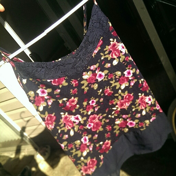 Floral tank top